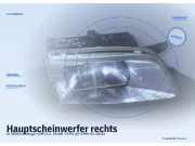 Hauptscheinwerfer rechts CITROEN Berlingo I (MF)