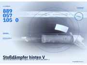 Stoßdämpfer hinten VOLVO XC40 (536) 8890571050