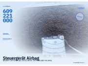 Steuergerät Airbag PEUGEOT 207 CC 609221000