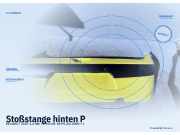 Stoßstange hinten PEUGEOT 1007 (K)