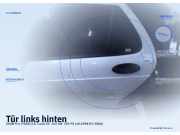 Tür links hinten SAAB 9-5 (YS3E)