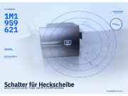 Schalter für Heckscheibe SEAT Leon (1M) 1M1959621