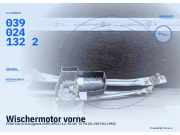 Wischermotor vorne FORD Sierra Schrägheck (GBG, BFGC) 0390241322
