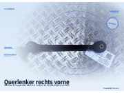 Querlenker rechts vorne VW Polo II Coupe (80, 86C)