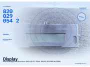 Display RENAULT Megane II Grandtour (M) 8200290542