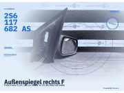 Außenspiegel rechts FORD Fiesta V (JH, JD) 2S6117682AS