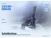 Schaltkulisse TOYOTA Yaris (XP9) 33530-0D040