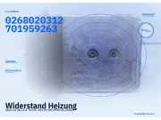 Widerstand Heizung AUDI A3 (8L) 0268020312 701959263
