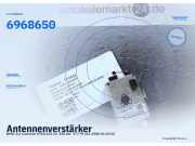 Antennenverstärker Cabriolet BMW 3er Cabriolet (E93) 320 Cd 130 kW (03.2008–02.2010) 6968650