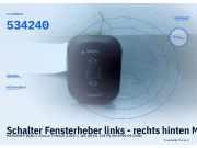 Schalter Fensterheber links - rechts hinten MERCEDES C-Klasse S202 534240