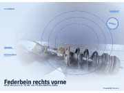 Federbein rechts vorne OPEL Meriva A