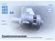 Zusatzwasserpumpe MERCEDES-BENZ B-Klasse Sports Tourer (W245) A2118350364