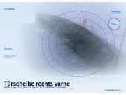 Türscheibe rechts vorne DACIA Logan MCV