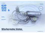 Wischermotor hinten FORD Escort VI (GAL) 0390201526