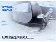 Außenspiegel links TOYOTA Yaris Liftback (P9) 87940-0D250
