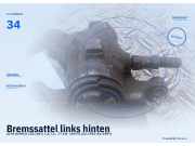Bremssattel links hinten ALFA ROMEO 155 (167) 34