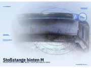 Stoßstange hinten MAZDA MPV II (LW)