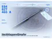 Heckklappendämpfer RENAULT Megane II Coupe/Cabriolet (M) E84827465A
