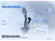 Blinkerschalter PEUGEOT 406 98189184ZL