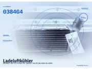 Ladeluftkühler PEUGEOT 307 CC 0384G4