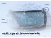 Heckklappe mit Fensterausschnitt CITROEN C1