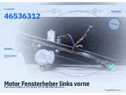 Motor Fensterheber links vorne FIAT Punto (188) 46536312