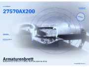 Armaturenbrett NISSAN Micra (K12) 68200AX700 27570AX200