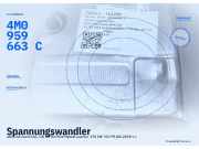 Spannungswandler AUDI A6 Avant (4A5,C8) 4M0959663C