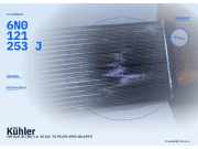 Kühler VW Golf III (1H) 6N0121253J