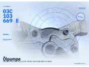 Ölpumpe VW Golf V Plus (5M, 521) 03C103669E