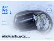 Wischermotor vorne FIAT Coupe (FA/175) 0390241122
