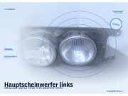 Hauptscheinwerfer links VW Scirocco I (53)