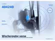 Wischermotor vorne FORD Courier Kasten (J3S, J5S) 404240