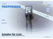 Schalter für Licht PEUGEOT 106 I (1A, 1C) 96049666XX
