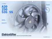 Elektrolüfter MERCEDES-BENZ SLK (R170) A2025053555