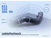 Ladeluftschlauch MERCEDES-BENZ CLK (C208) A1111410404