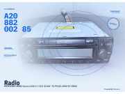 Radio MERCEDES-BENZ Vaneo (414) A2088200285