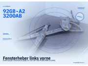 Fensterheber links vorne FORD Scorpio I Stufenheck (GGE) 92GB-A23200AB