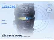 Klimakompressor OPEL Vectra B (J96) 1135240