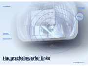 Hauptscheinwerfer links SUZUKI Alto III (EC)