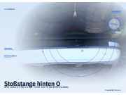 Stoßstange hinten A Opel Zafira A (T98) 1.6 16v 74 kW (04.1999–06.2005) 119580 mit Riss