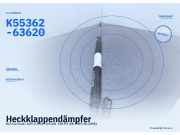 Heckklappendämpfer KIA Carnival I (UP) K55362-63620