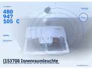 (153708 Innenraumleuchte AUDI A6 (4B, C5) 4B0947105C) 4B0947105C