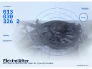 Elektrolüfter OPEL Vectra B (J96) 3135103340 0130303262