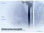 Hinterachse komplett OPEL Astra H Caravan
