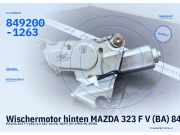 Wischermotor hinten MAZDA 323 F V (BA) 849200-1263 MAYBACH 849200-1263