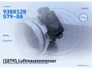 (18791 Luftmassenmesser FORD Mondeo I (GBP) 93BB12B579BA) 93BB12B579-BA