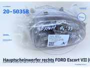 Hauptscheinwerfer rechts FORD Escort VII (GAL, AAL, ABL) 20-5035B