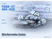 Wischermotor hinten FORD Escort V (GAL) 93AB17404H1B 93AB-17404-H1B