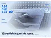 Türverkleidung rechts vorne MERCEDES-BENZ CLA Coupe (C117) A2469067300